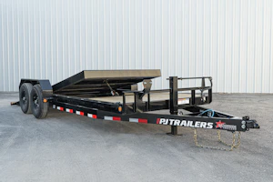 PJ Trailers 20'x82" 6" Channel Equipment Gravity Tilt Trailer (T6)
