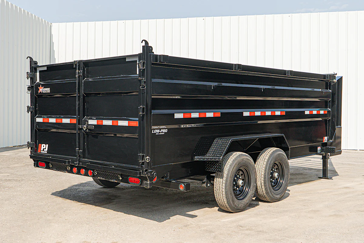 PJ Trailers 16'x83" Gooseneck Telescopic Dump Trailer w/ 4' Sides (DT) - Stock #90550 - Image 22 of 31 PJ Trailers 16'x83" Gooseneck Telescopic Dump Trailer w/ 4' Sides (DT) - Stock #90550 - Image 22 of 31
