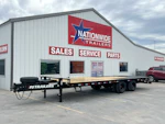 PJ Trailers 25'x102" Low Pro Pintle Flatbed Trailer w/ Duals (PL) Stock #90551 - Thumbnail 1
