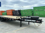 PJ Trailers 25'x102" Low Pro Pintle Flatbed Trailer w/ Duals (PL) Stock #90551 - Thumbnail 3