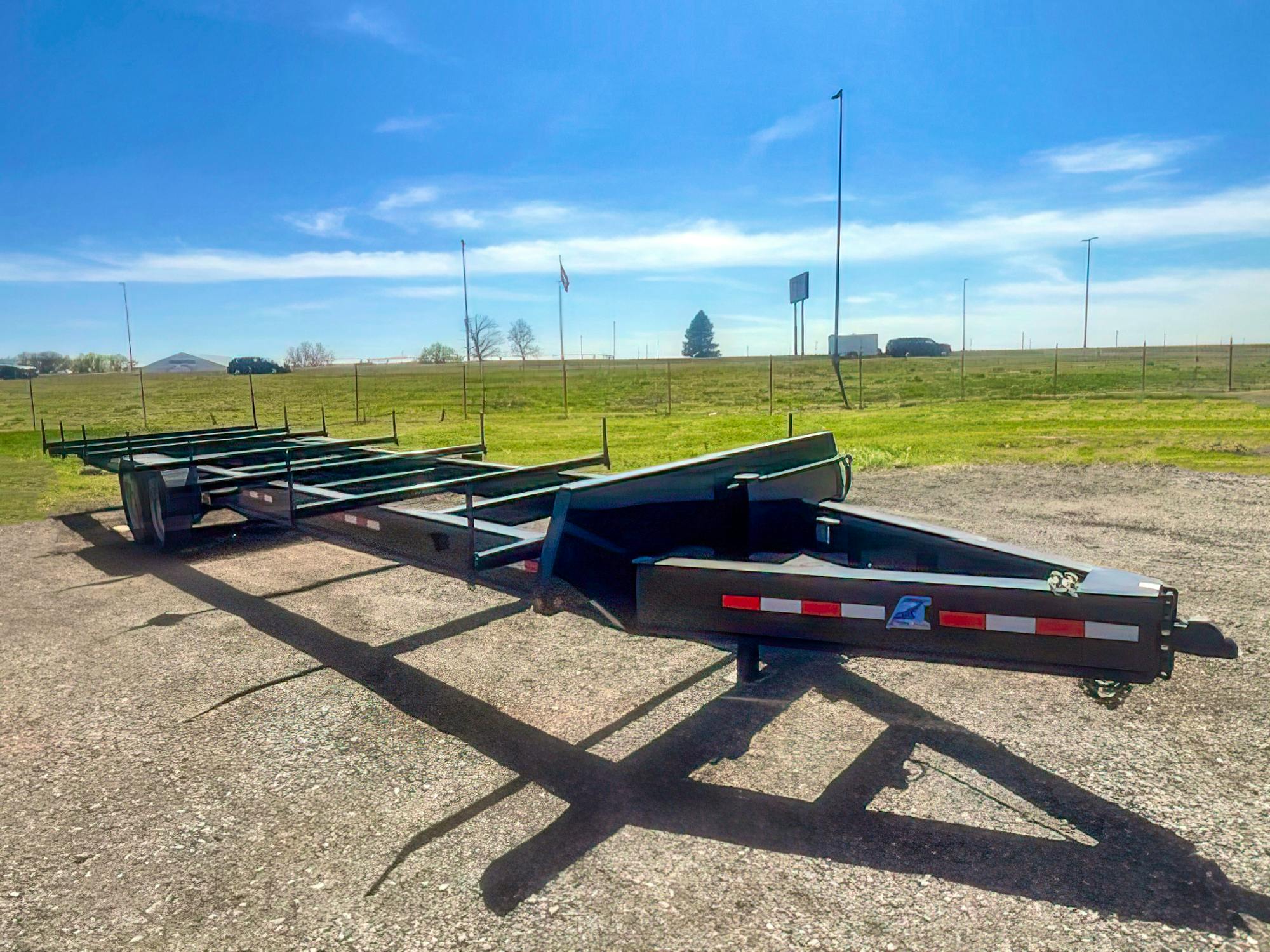 AT Trailers 32'x96" Pipe Hauler Trailer w/ Singles (SP) - Stock #90563 - Image 2 of 6