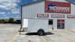 Spartan 5'x8' Enclosed Cargo Trailer w/ Rear Ramp Door (C1) Stock #90572 - Thumbnail 4