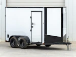 Spartan 6'x12' Enclosed Cargo Trailer w/ Rear Ramp Door (C2) Stock #90573 - Thumbnail 1