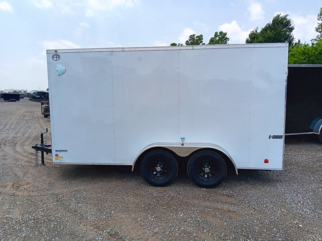 Cargo Mate 7'x14' Enclosed Cargo Trailer w/ Rear Ramp Door (V-series) - Stock #90592 - Image 3 of 9