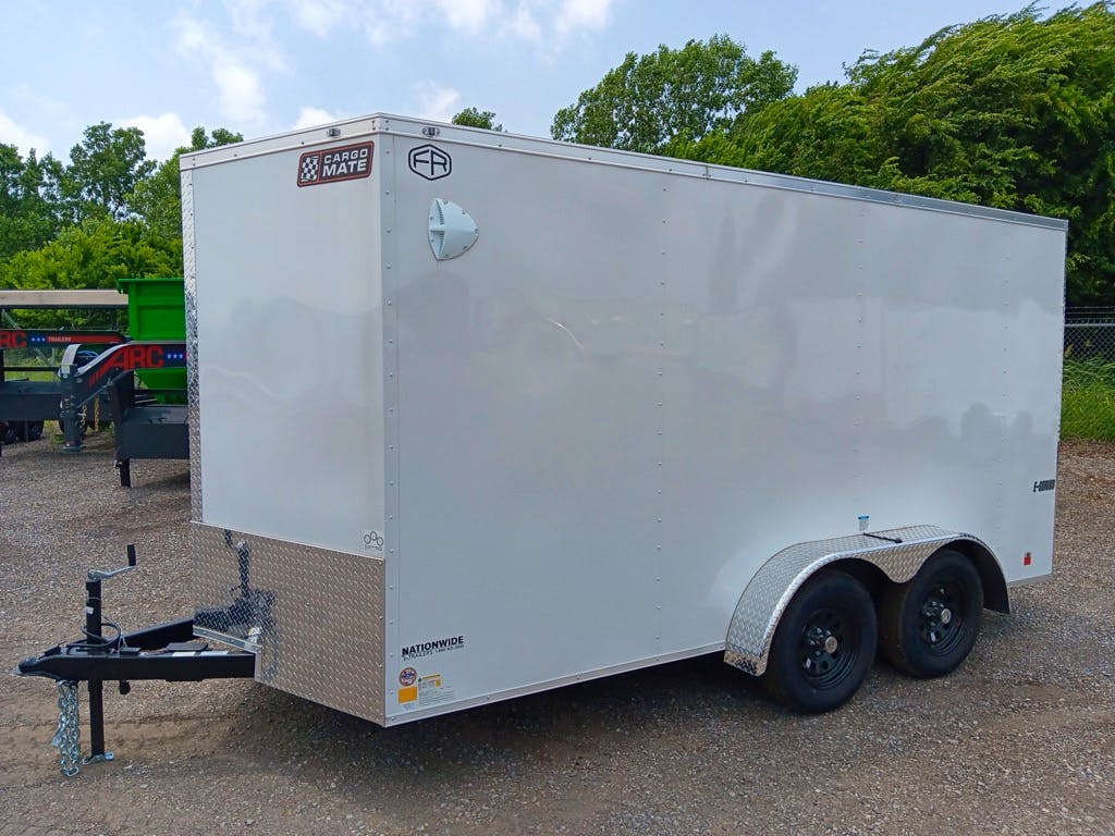 Cargo Mate 7'x14' Enclosed Cargo Trailer w/ Rear Ramp Door (V-series) - Stock #90592 - Image 8 of 9