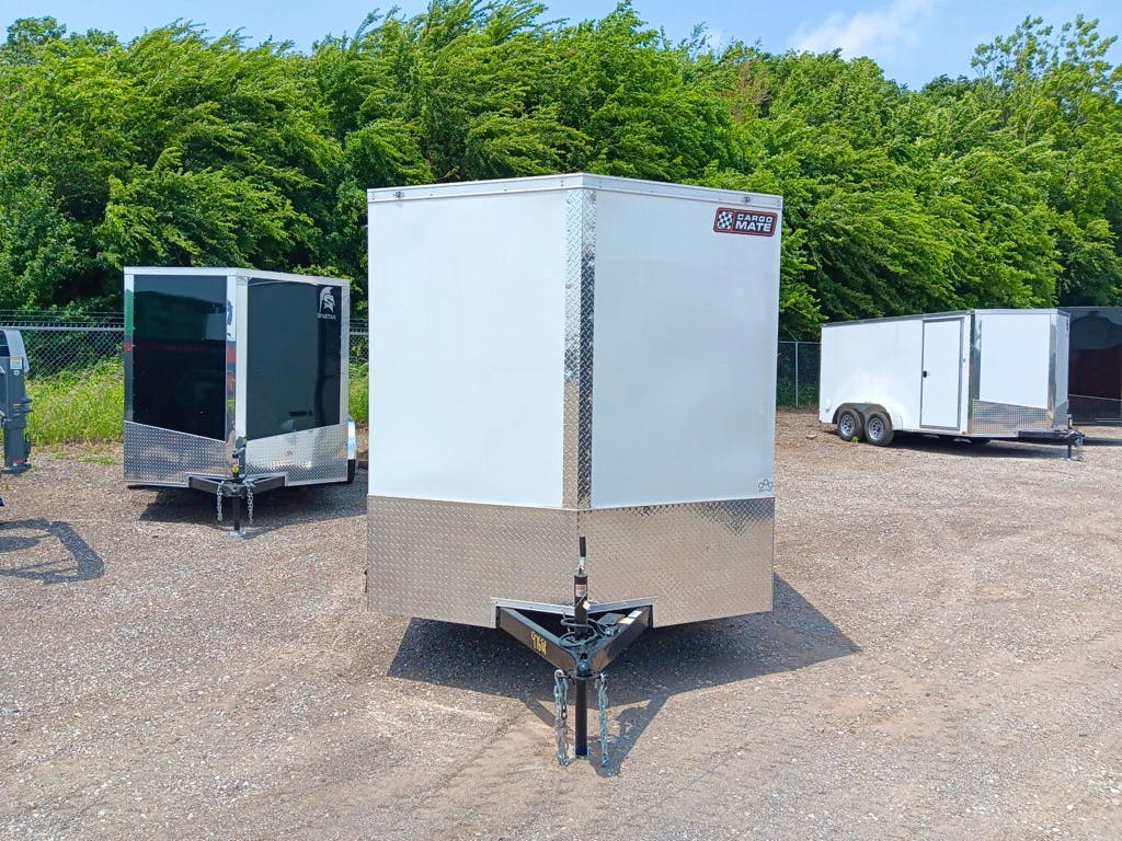 Cargo Mate 7'x14' Enclosed Cargo Trailer w/ Rear Ramp Door (V-series) - Stock #90592 - Image 5 of 9