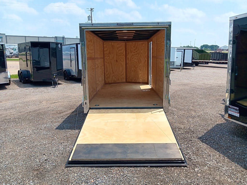 Cargo Mate 7'x14' Enclosed Cargo Trailer w/ Rear Ramp Door (V-series) - Stock #90592 - Image 9 of 9