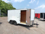 Cargo Mate 7'x14' Enclosed Cargo Trailer w/ Rear Ramp Door (V-series) Stock #90592 - Thumbnail 7