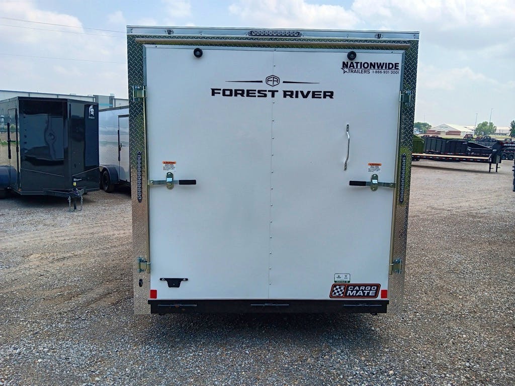 Cargo Mate 7'x14' Enclosed Cargo Trailer w/ Rear Ramp Door (V-series) - Stock #90592 - Image 4 of 9