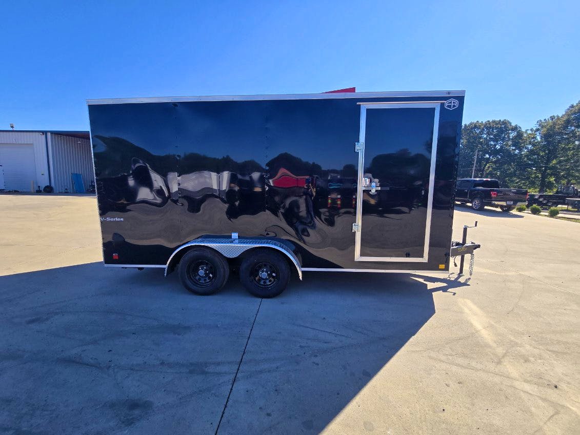 Continental Cargo 7'x16' Enclosed Cargo Trailer w/ Rear Ramp Doors (V-Series) - Stock #90607 - Image 3 of 7