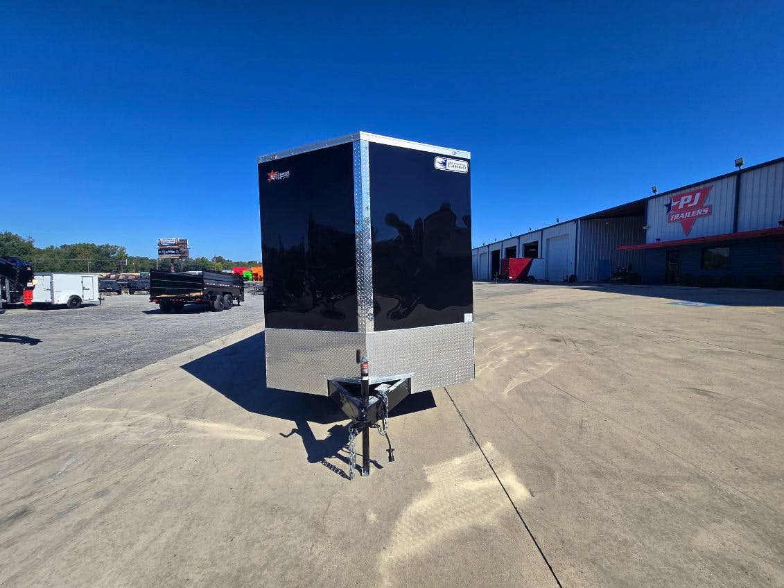 Continental Cargo 7'x16' Enclosed Cargo Trailer w/ Rear Ramp Doors (V-Series) - Stock #90607 - Image 5 of 7