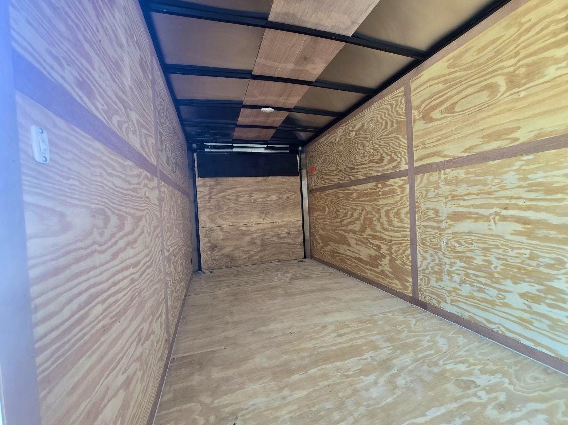 Continental Cargo 7'x16' Enclosed Cargo Trailer w/ Rear Ramp Doors (V-Series) - Stock #90607 - Image 7 of 7