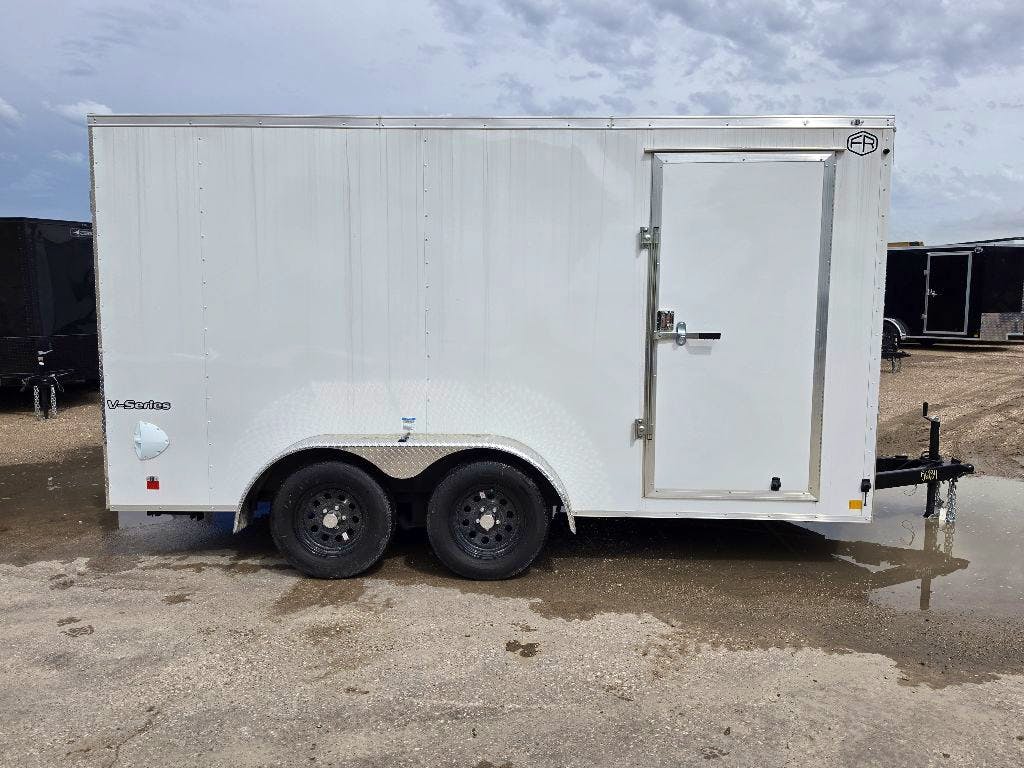 Continental Cargo 7'x14' Enclosed Cargo Trailer w/ Rear Ramp Doors (V-Series) - Stock #90608 - Image 3 of 8