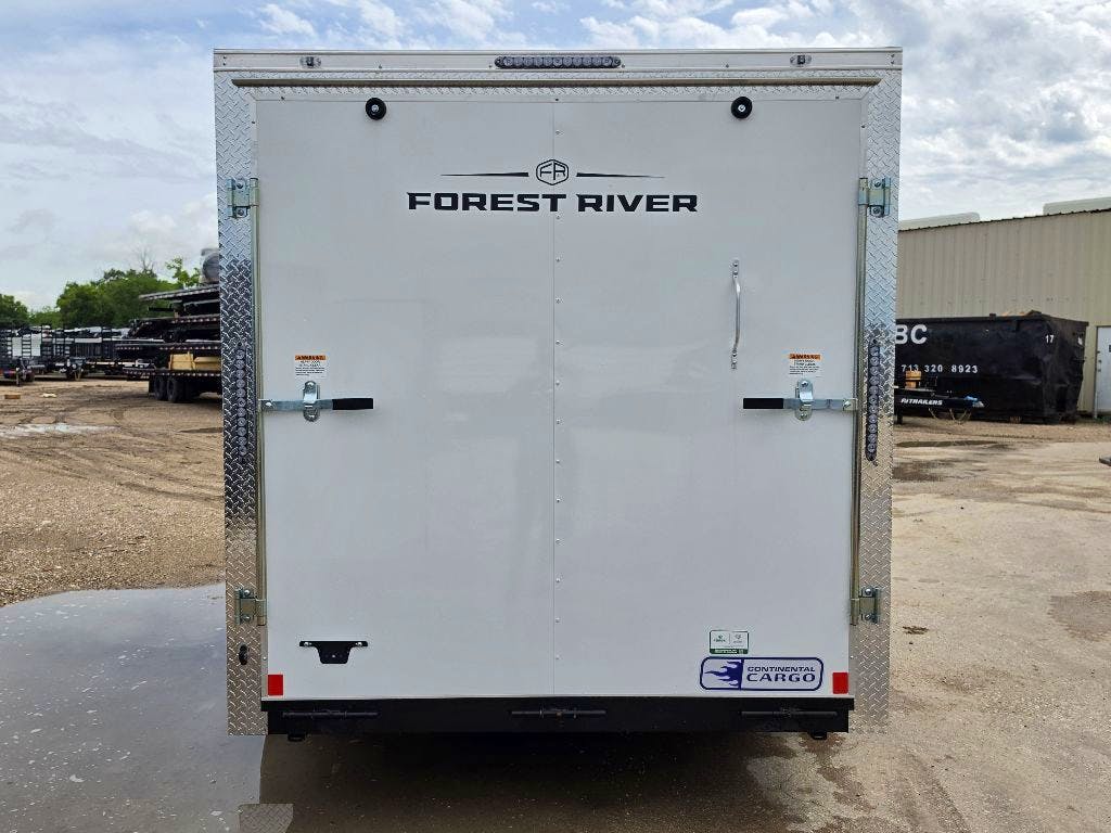 Continental Cargo 7'x14' Enclosed Cargo Trailer w/ Rear Ramp Doors (V-Series) - Stock #90608 - Image 5 of 8