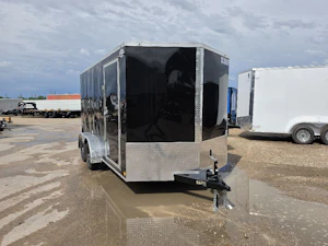Continental Cargo 7'x14' Enclosed Cargo Trailer w/ Rear Ramp Doors (V-Series)