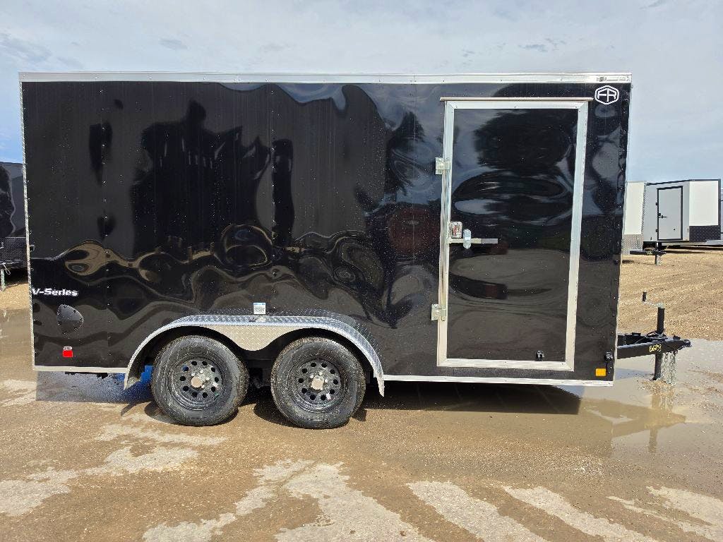 Continental Cargo 7'x14' Enclosed Cargo Trailer w/ Rear Ramp Doors (V-Series) - Stock #90609 - Image 3 of 8