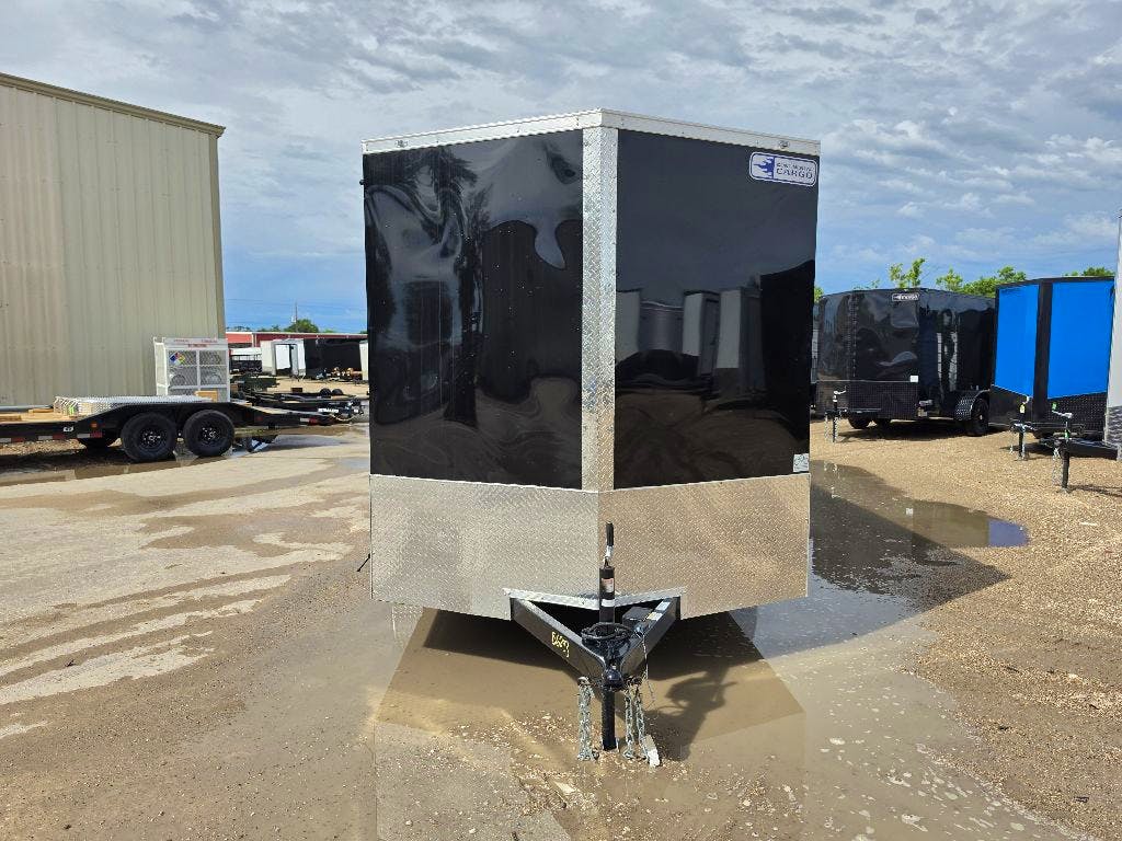 Continental Cargo 7'x14' Enclosed Cargo Trailer w/ Rear Ramp Doors (V-Series) - Stock #90609 - Image 8 of 8