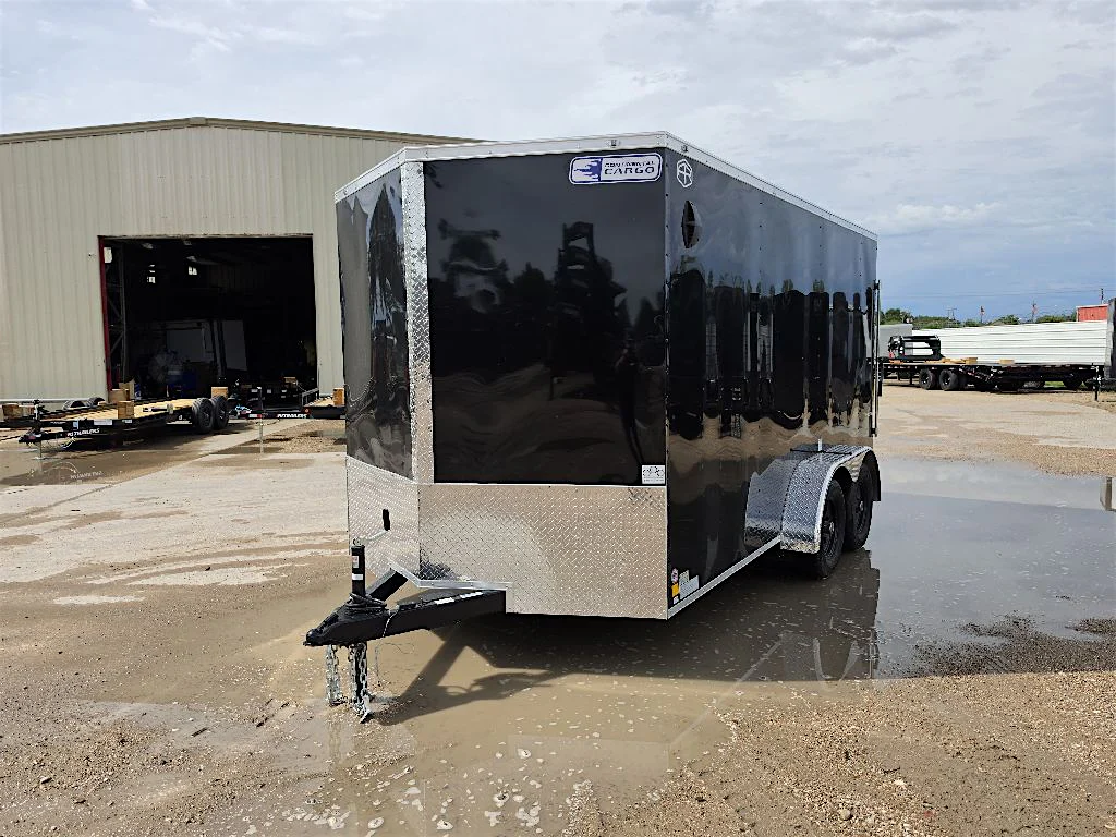 Continental Cargo 7'x14' Enclosed Cargo Trailer w/ Rear Ramp Doors (V-Series) - Stock #90609 - Image 7 of 8 Continental Cargo 7'x14' Enclosed Cargo Trailer w/ Rear Ramp Doors (V-Series) - Stock #90609 - Image 7 of 8