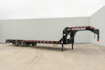 PJ Trailers 32'x102" Gooseneck Low Pro Flatbed Trailer w/ Duals (LD) Stock #90636 - Thumbnail 4