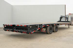 PJ Trailers 32'x102" Gooseneck Low Pro Flatbed Trailer w/ Duals (LD) Stock #90636 - Thumbnail 23