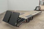 PJ Trailers 32'x102" Gooseneck Low Pro Flatbed Trailer w/ Duals (LD) Stock #90636 - Thumbnail 24