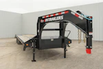 PJ Trailers 32'x102" Gooseneck Low Pro Flatbed Trailer w/ Duals (LD) Stock #90636 - Thumbnail 28