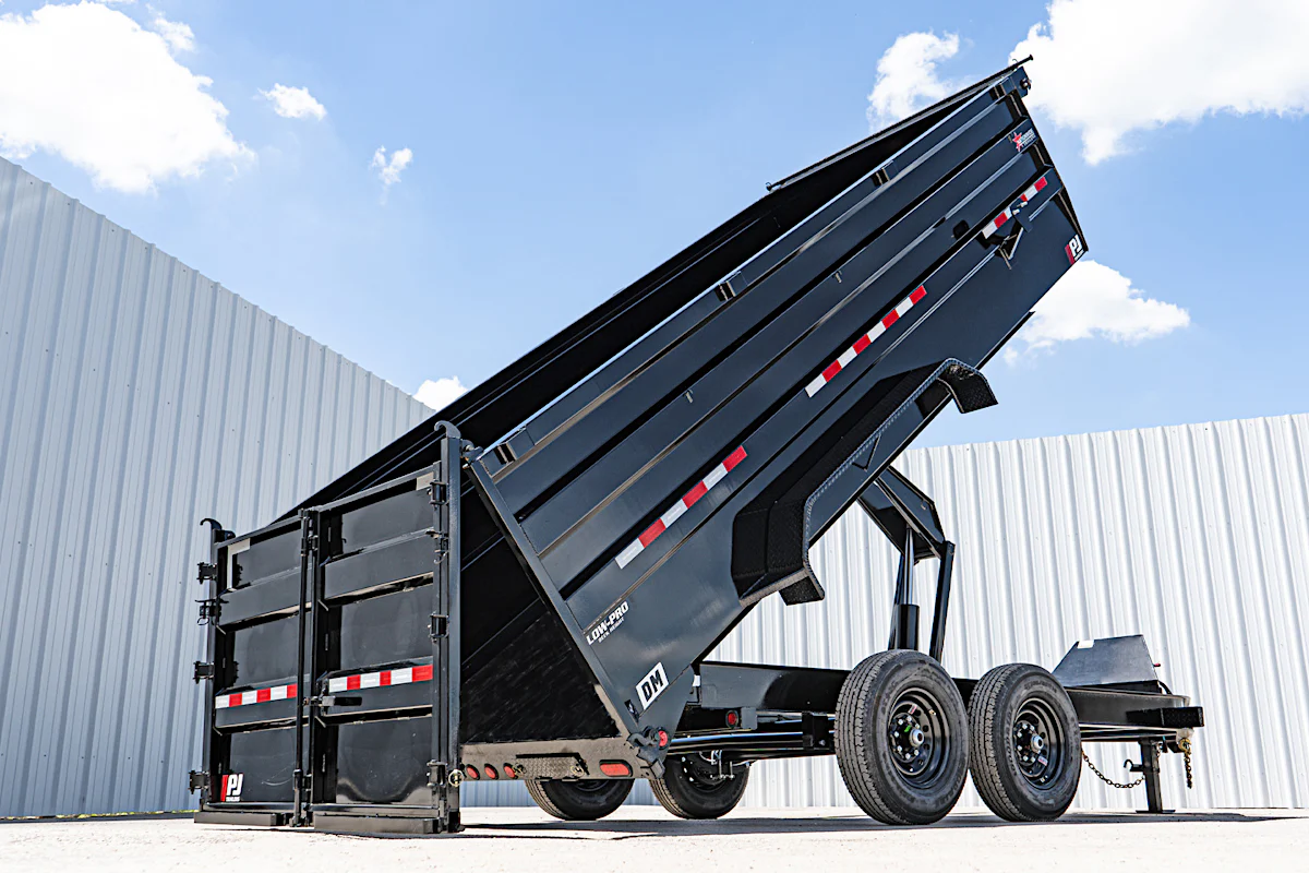 PJ Trailers 16'x83" Low Pro High Side Dump Trailer w/ 4' Sides (DM) - Stock #90638 - Image 22 of 30 PJ Trailers 16'x83" Low Pro High Side Dump Trailer w/ 4' Sides (DM) - Stock #90638 - Image 22 of 30