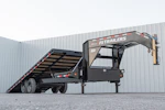 PJ Trailers 26'x102" Gooseneck Deckover Power Tilt Trailer (T8) Stock #90642 - Thumbnail 17