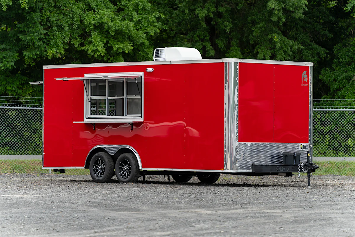 Spartan 8.5'x20' Concession Trailer (CC) - Stock #90646 - Image 3 of 8 Spartan 8.5'x20' Concession Trailer (CC) - Stock #90646 - Image 3 of 8