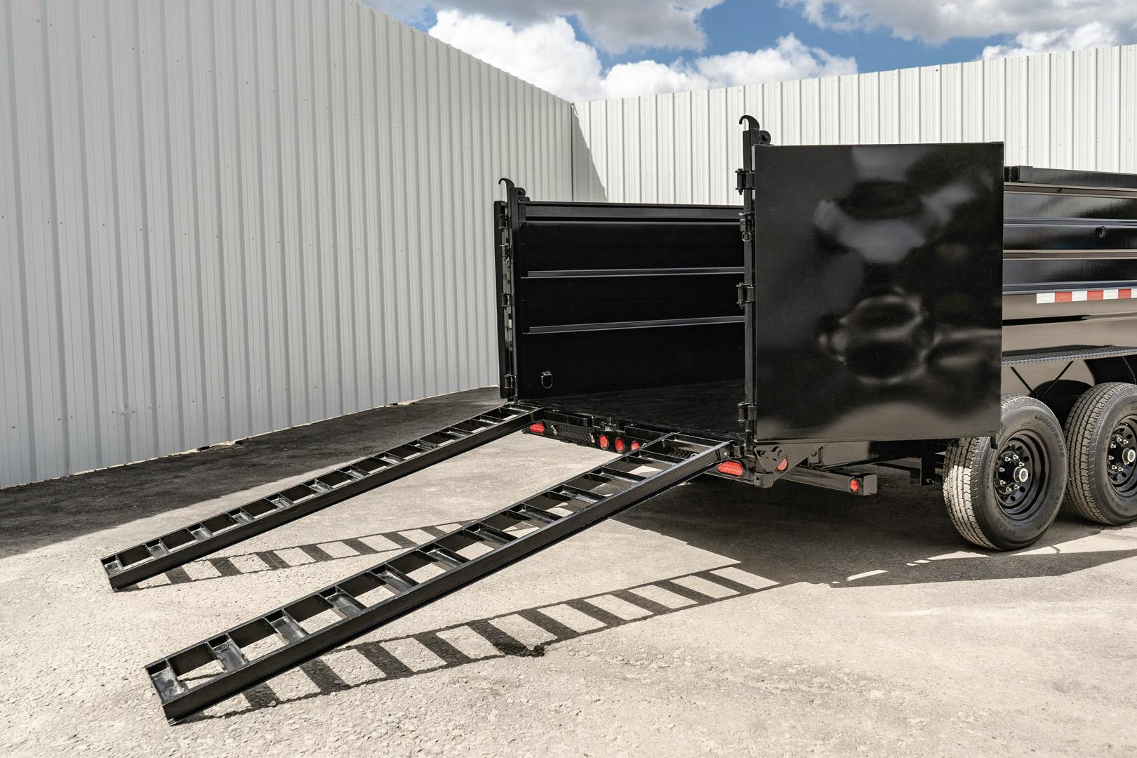PJ Trailers 14'x83" Low Pro High Side Dump Trailer w/ 4' Sides (DM) - Stock #90647 - Image 28 of 33