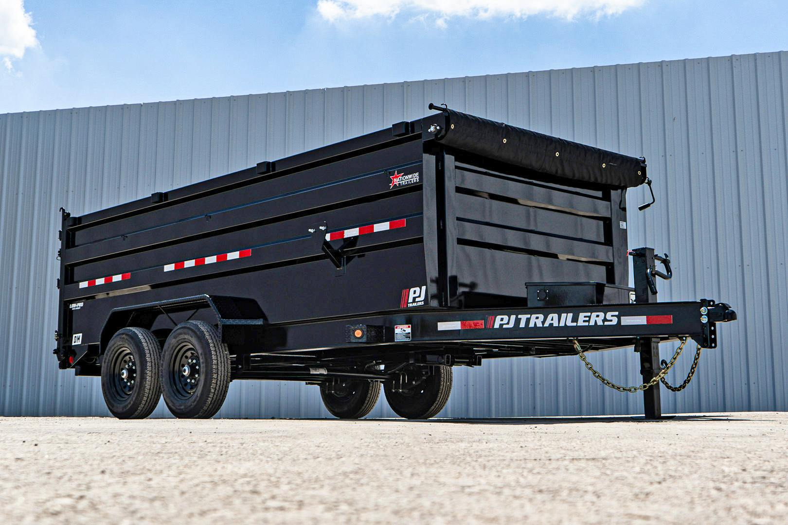 PJ Trailers 16'x83" Low Pro High Side Dump Trailer w/ 4' Sides (DM) - Stock #90650 - Image 7 of 30