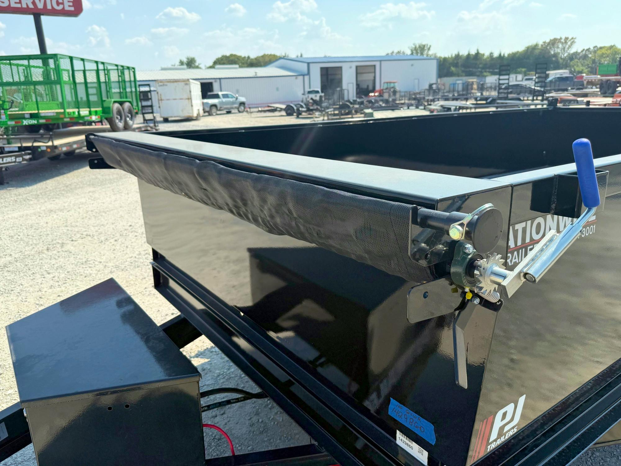 PJ Trailers 14'x83" Channel Dump Trailer (D7) - Stock #90651 - Image 4 of 7