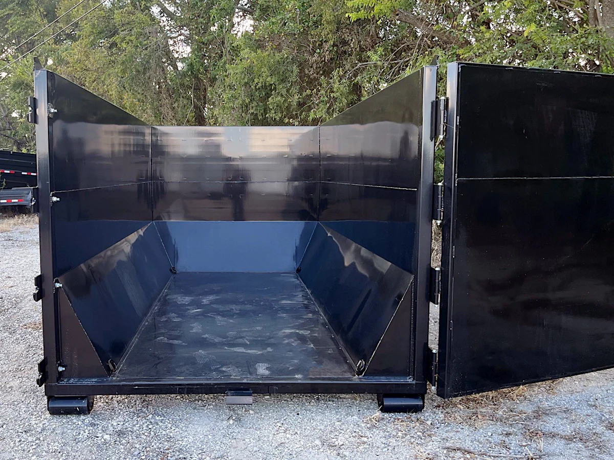 ARC Trailers 14' 20YD Steel Dumpster Bin w/ 6' Sides - Stock #90654 - Image 5 of 5 ARC Trailers 14' 20YD Steel Dumpster Bin w/ 6' Sides - Stock #90654 - Image 5 of 5