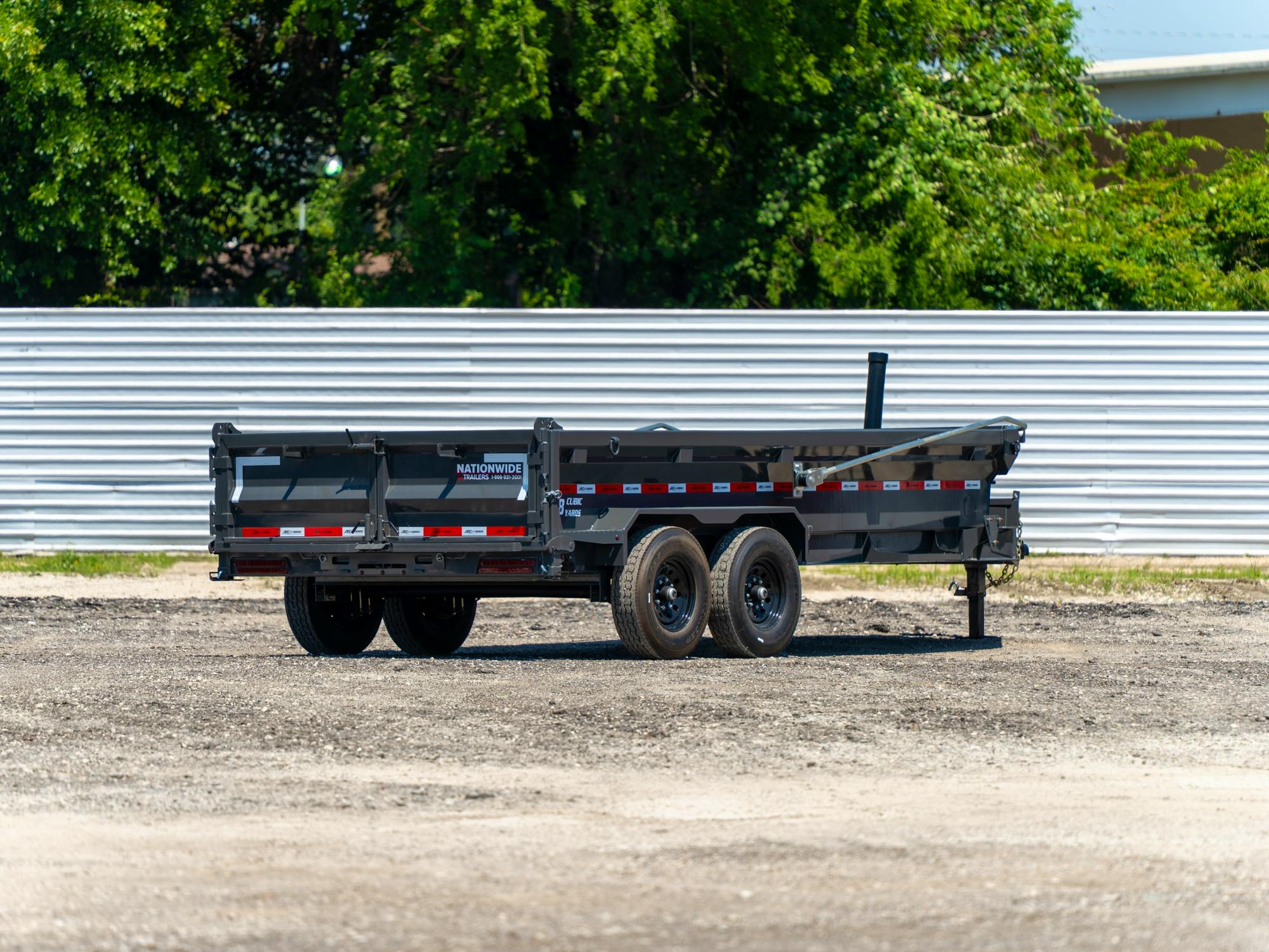 ARC Trailers 16'x83" Telescopic Dump Trailer w/ 2' Sides (BDT) - Stock #90668 - Image 2 of 6