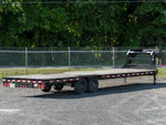 PJ Trailers USED 32'x102" Gooseneck Flatbed Trailer w/ Singles (LS) Stock #90670 - Thumbnail 2