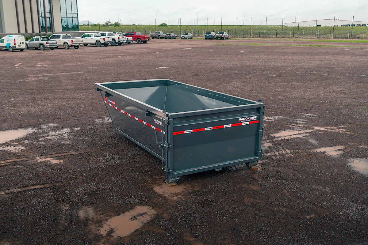 ARC Trailers 14' 14 Yard Multi-purpose Roll Off Dumpster (MDB) - Stock #90674 - Image 7 of 8 ARC Trailers 14' 14 Yard Multi-purpose Roll Off Dumpster (MDB) - Stock #90674 - Image 7 of 8