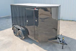 Spartan 6'x12' Enclosed Cargo Trailer w/ Rear Ramp Door (C2) Stock #90700 - Thumbnail 1