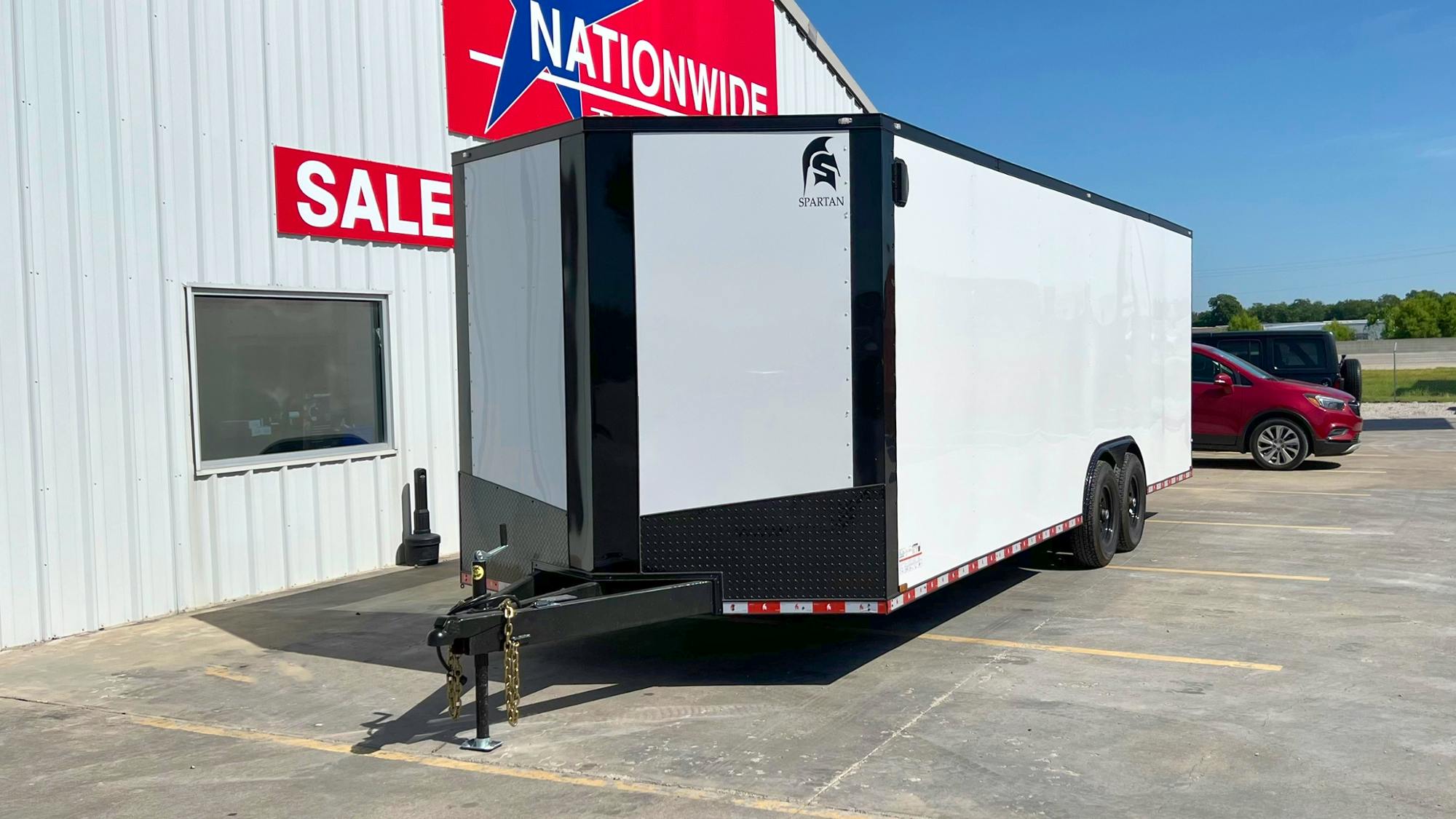 Spartan 8.5'x20' Enclosed Cargo Trailer w/ Rear Ramp Door - Stock #90707 - Image 4 of 9