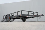 PJ Trailers 12'x77" Single Axle 4" Channel Utility Trailer (U7) Stock #90720 - Thumbnail 6