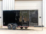 Spartan 7'x16' Enclosed Cargo Trailer w/ Rear Ramp Door (C2) Stock #90734 - Thumbnail 1