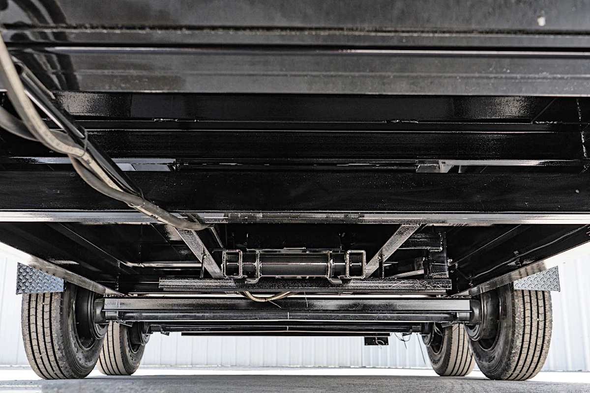 PJ Trailers 16'x83" Gooseneck HD Low Pro Dump Trailer w/ 3' Sides (DE) - Stock #90737 - Image 18 of 30 PJ Trailers 16'x83" Gooseneck HD Low Pro Dump Trailer w/ 3' Sides (DE) - Stock #90737 - Image 18 of 30