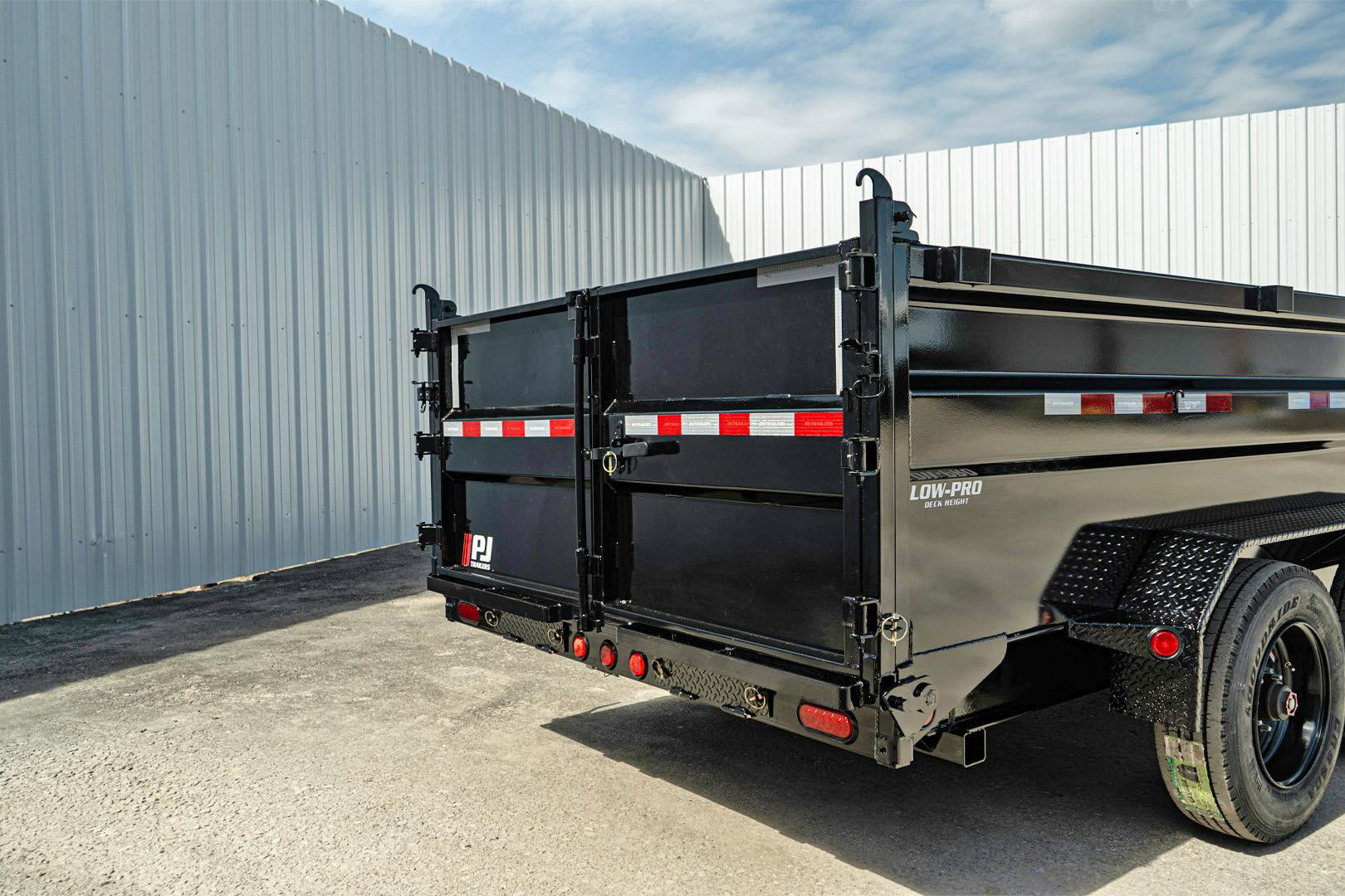 PJ Trailers 16'x83" Gooseneck HD Low Pro Dump Trailer w/ 3' Sides (DE) - Stock #90737 - Image 26 of 30