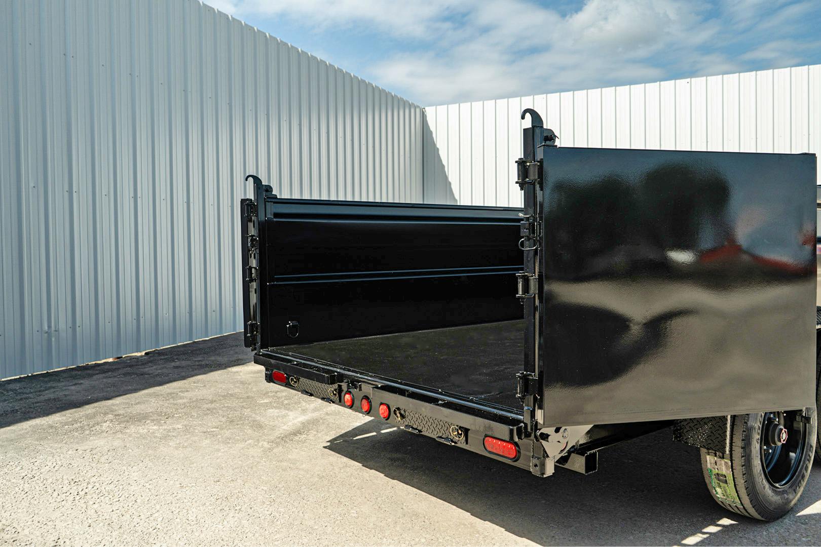 PJ Trailers 16'x83" Gooseneck HD Low Pro Dump Trailer w/ 3' Sides (DE) - Stock #90737 - Image 27 of 30