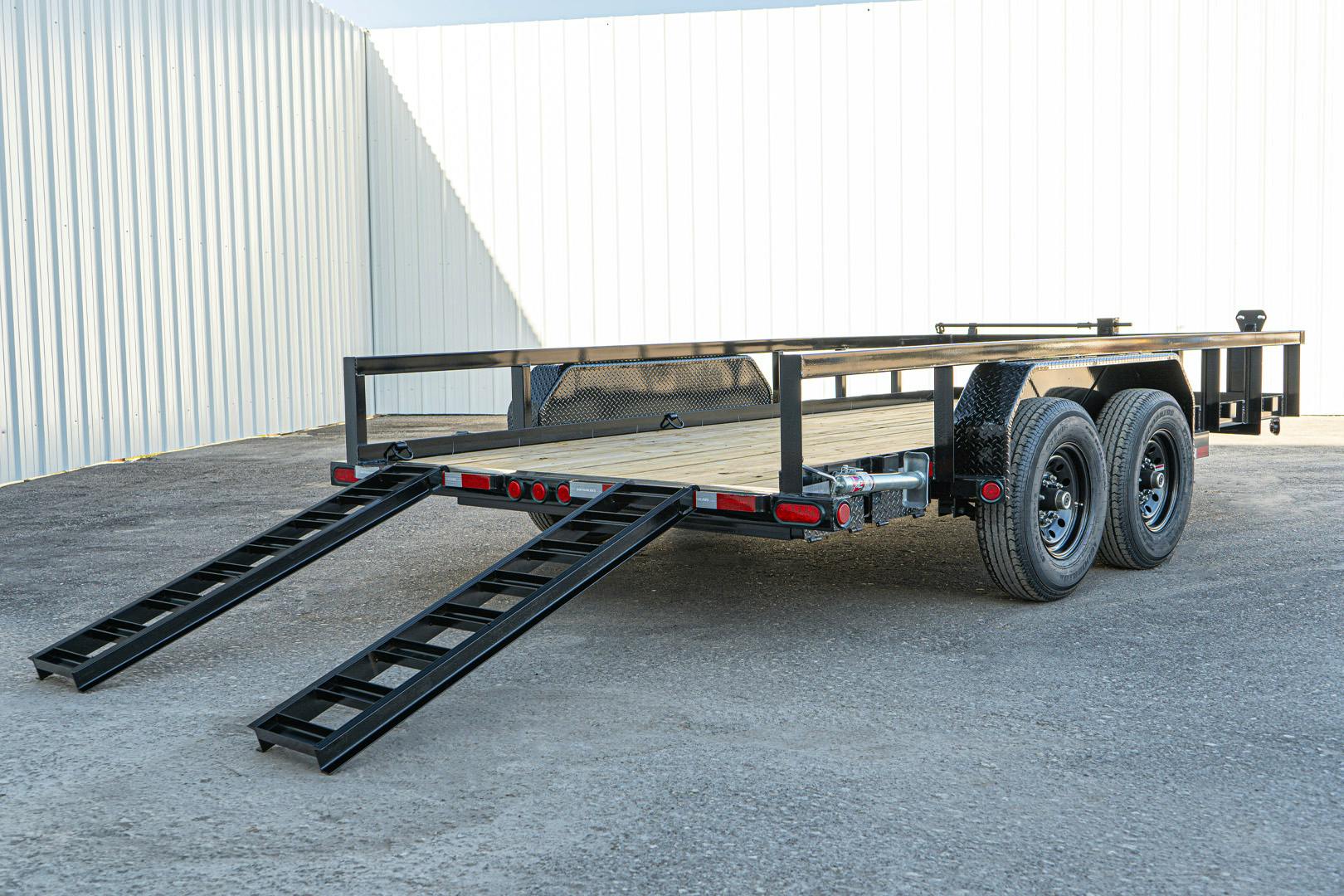 PJ Trailers 20'x83" Angle Pipetop Equipment Trailer (P8) - Stock #90738 - Image 15 of 15