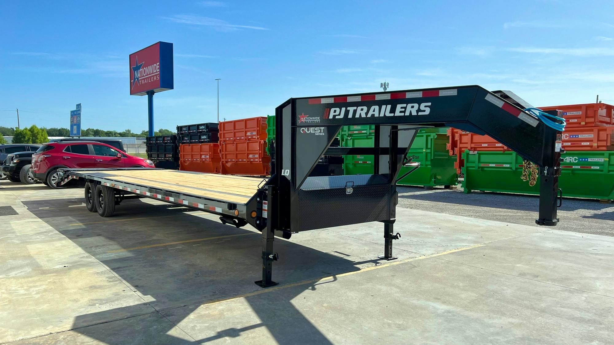 PJ Trailers 32'x102" Gooseneck Flatbed Quest Series (LQ) - Stock #90740 - Image 6 of 6