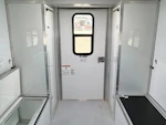 Continental Cargo 7'x12' Doghouse Oilfield Trailer w/ Rear RV Door (SD) Stock #continental-cargo-7x12-bp5b-252b-526b-s-wt-50a-acwh-smt - Thumbnail 4