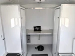 Continental Cargo 7'x12' Doghouse Oilfield Trailer w/ Rear RV Door (SD) Stock #continental-cargo-7x12-bp5b-252b-526b-s-wt-50a-acwh-smt - Thumbnail 5