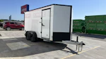 CellTech 7'x14' All-Steel Enclosed Cargo Trailer w/ Rear Ramp Door (C2) Stock #90748 - Thumbnail 2