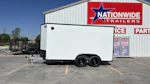 CellTech 7'x14' All-Steel Enclosed Cargo Trailer w/ Rear Ramp Door (C2) Stock #90752 - Thumbnail 7