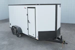 CellTech 7'x16' All-Steel Enclosed Cargo Trailer w/ Rear Ramp Door (C2) Stock #90753 - Thumbnail 1